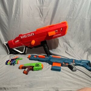 3 nerf guns
